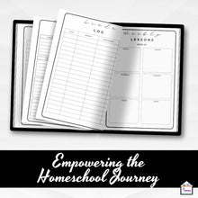 Load image into Gallery viewer, Homeschool Planner Black &amp; White
