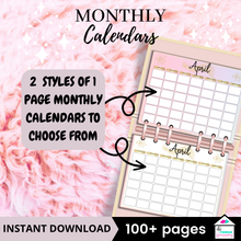Load image into Gallery viewer, Homeschool Planner Printable - Elegant Multi-Subject Organizer for Effective Lesson Planning &amp; Tracking
