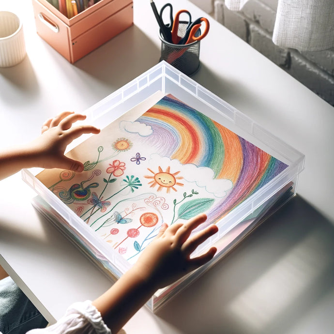 Preserving Childhood Creativity: Clever Ways to Save Your Child's Artwork