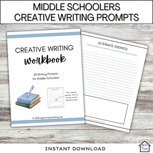 Middle School Creative Writing Workbook: Inspire Young Writers