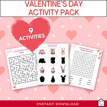 Load image into Gallery viewer, Valentine&#39;s Day Activity Pack for Pre-K and Kindergarten
