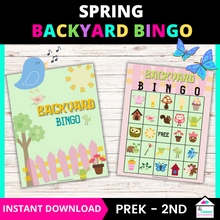Load image into Gallery viewer, spring backyard bingo
