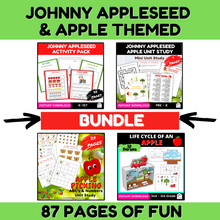 Load image into Gallery viewer, Apple Learning Fun Bundle – A Harvest of Educational Activities, Fall Activities
