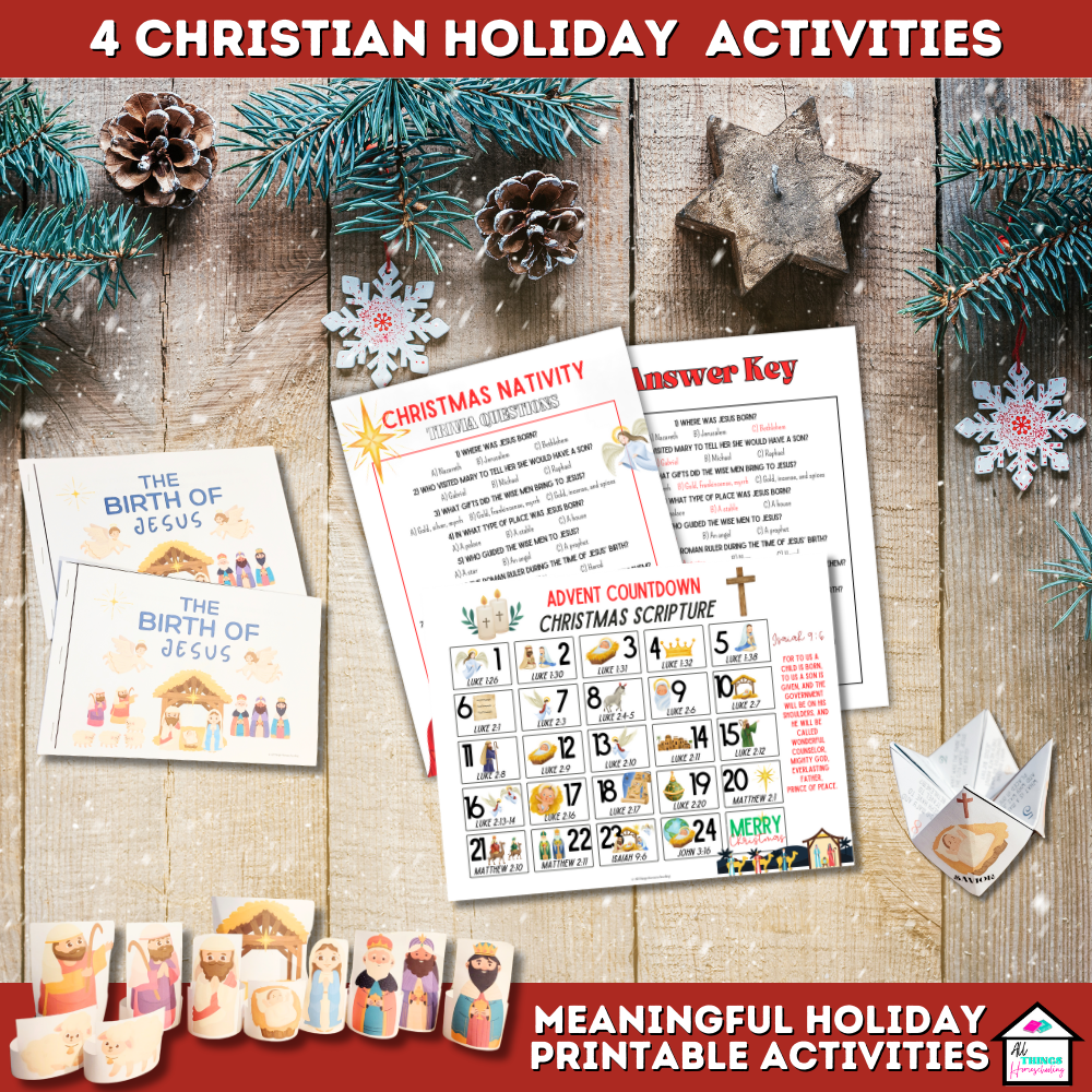 4 Meaningful Christian Holiday Activities