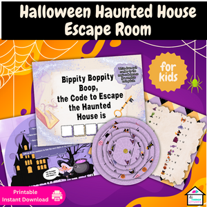 Halloween Haunted House Escape Room