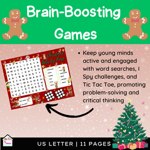 Christmas Literacy & Math Activities for Preschool and Kindergarten