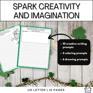 St. Patrick's Day Creative Writing Prompts for 2nd & 3rd Graders