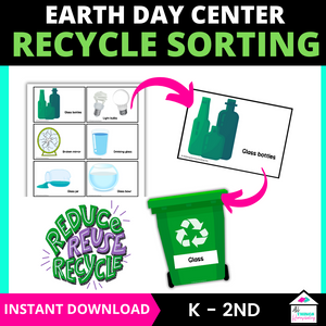 Earth Day Recycling Sorting  Games
