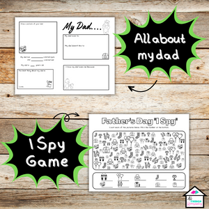 Father's Day 20 Page Activity Bundle