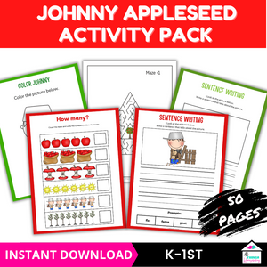 Apple Learning Fun Bundle – A Harvest of Educational Activities, Fall Activities