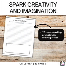 Load image into Gallery viewer, Upper Elementary Creative Writing Workbook: Spark Young Imagination
