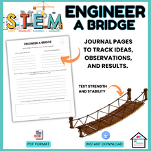 Load image into Gallery viewer, STEM Activity Challenge Pack - 5 Engaging Projects to Inspire Young Engineers &amp; Scientists
