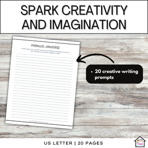 High School Creative Writing Workbook: Unlock Your Imagination