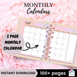 Homeschool Planner Printable - Elegant Multi-Subject Organizer for Effective Lesson Planning & Tracking