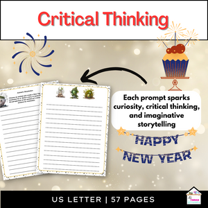 New Year's Creative Writing Prompts for Middle Schoolers, Holiday Writing