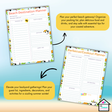 Load image into Gallery viewer, Toucan Ultimate Summer Planner - 88 Pages
