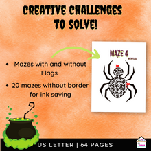 Load image into Gallery viewer, Halloween Maze Activity Pack
