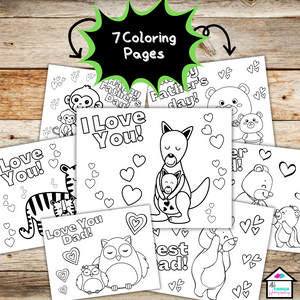 Father's Day 20 Page Activity Bundle