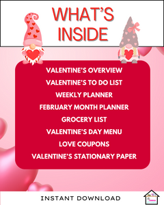 Valentine's Day Planner: Organize, Celebrate & Create Lasting Memories