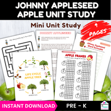 Load image into Gallery viewer, Apple Learning Fun Bundle – A Harvest of Educational Activities, Fall Activities
