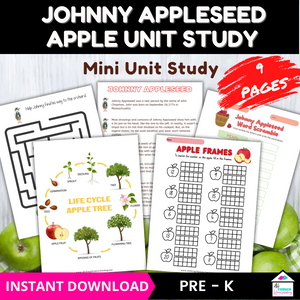 Apple Learning Fun Bundle – A Harvest of Educational Activities, Fall Activities