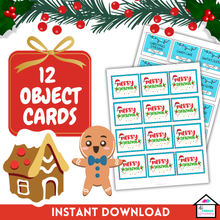 Load image into Gallery viewer, 72 Hilarious Christmas Charades Card Game for Kids and Adults
