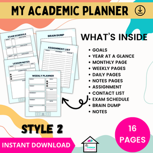 First Day of School Signs, , Back To School, Academic Planner, School Planner - All Grades