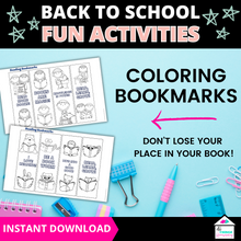 Load image into Gallery viewer, Back to School Fun Activities Pack - Preschool &amp; Kindergarten
