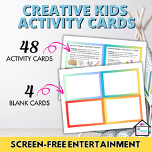 Load image into Gallery viewer, Creative Kids Boredom Buster Activity Cards - Screen-Free Fun
