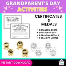 Load image into Gallery viewer, Grandparents Day Activity Pack
