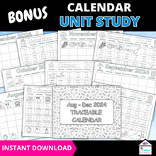 Load image into Gallery viewer, Days of the Week Calendar Skills Workbook for Kids - Printable Learning Activities
