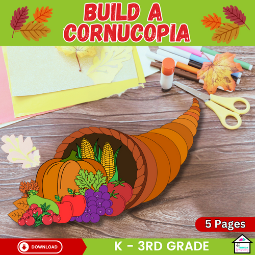 Build A Cornucopia Craft K-3rd grade