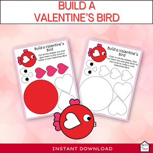 Build a Valentine's Bird Craft - Free DIY Craft