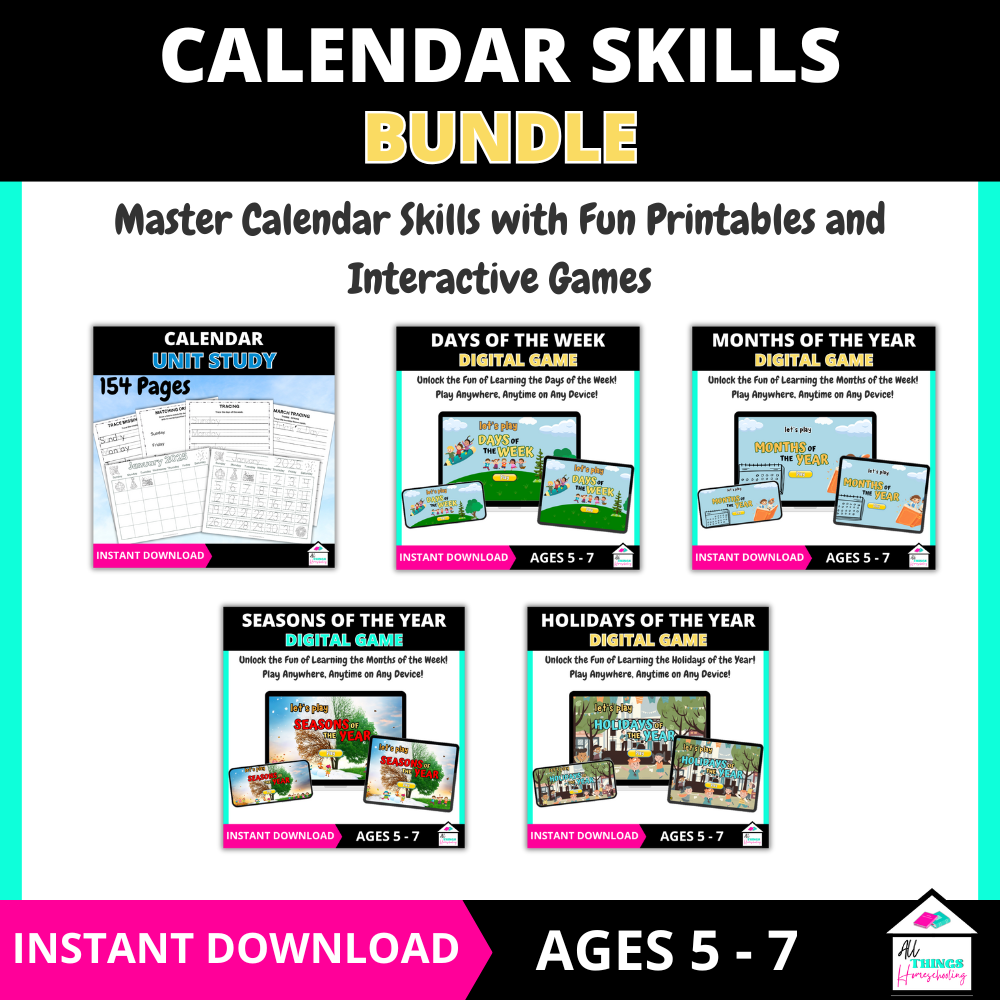 Ultimate Calendar Skills Bundle