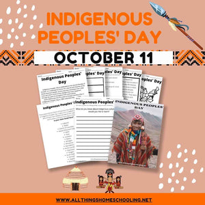 Indigenous Peoples' Day Unit Study