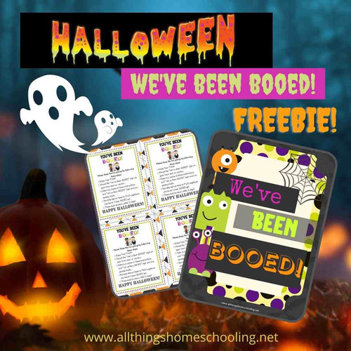 Halloween - We've Been Booed - Printable